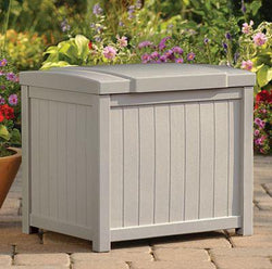 Suncast 22 Gallon Deck Box With Seat