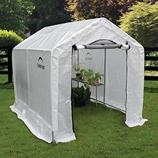 Shelterlogic GrowIT Backyard Greenhouse with Integrated Shelving 6 x 8 x 6 ft.