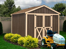 Danbury 8 x 12 Wood Storage Shed Kit