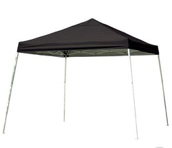 Shelterlogic 12x12 Slant Leg Pop-up Canopy with Cover, Black Roller Bag (9 available colors)