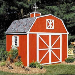 Berkley Barn-Style Wood Shed w/ Floor - 4 sizes available