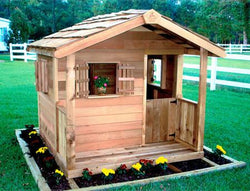 Kids Cedar Playhouse Kits