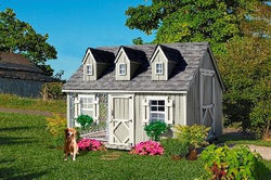 Little Cottage 8'x10' Cozy Cottage Cape Cod Kennel