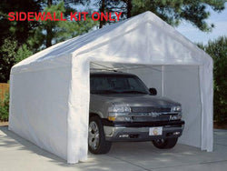 King Canopy 10 x 20 2 Zippered End Walls, 2 Side Walls w/ Flaps, 50 Ball Bungees