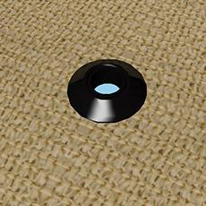 Shelterlogic Shade Cloth Plastic Snap Grommets - 25 per polybag