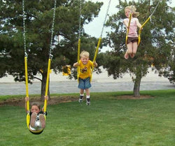 Lifetime Belt Swing With Encapsulated Chains (Yellow)