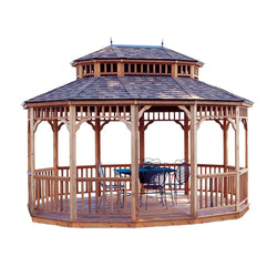 Monterey Oval Gazebo Kit - 2 Sizes Available